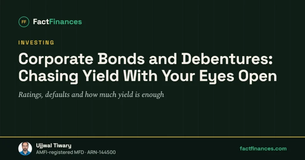 Corporate Bonds and Debentures: Chasing Yield With Your Eyes Open — FactFinances guide by Ujjwal Tiwary